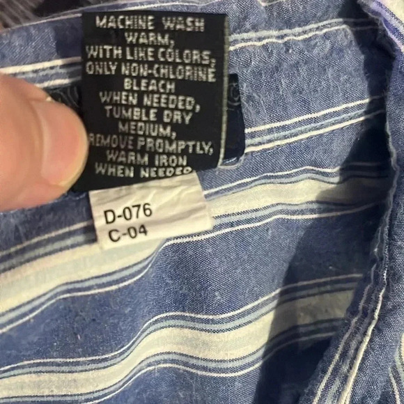 Cherokee men’s XL button down shirt EUC - Picture 10 of 10